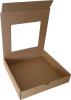 Ablakos (fólia nélkül) tároló doboz (170x170x27 mm) Kis méretű, önzáródó, ablakos, hullámkarton tároló doboz felnyitható tetővel

Felhasználás: 
Ajándéktárgyak, kozmetikai termékek (szappanok) szerszámok, szerelvények, egyéb kisméretű tárgyak tárolására alkalmas kisméretű önzáródó hullámkarton tároló doboz.

Méret: 170x170x27 mm - ablakos (fólia nélküli) hullámkarton tároló doboz
Kivitel: Fefco 0421

Anyag: mikrohullám karton papír
Színek: 
alap: barna, fehér
színes: bordó, fekete, kék, zöld