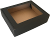 Ablakos (fóliás) tároló doboz (182x150x45 mm) Kis méretű, önzáródó, ablakos, hullámkarton tároló doboz felnyitható tetővel

Felhasználás: 
Ajándéktárgyak, kozmetikai termékek (szappanok) szerszámok, szerelvények, egyéb kisméretű tárgyak tárolására alkalmas kisméretű önzáródó hullámkarton tároló doboz.

Méret: 182x150x45 mm - ablakos (fóliás) hullámkarton tároló doboz
Kivitel: Fefco 0427

Anyag: mikrohullám karton papír
Színek: 
alap: barna, fehér
színes: bordó, fekete, kék, zöld