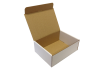 Kis méretű önzáró tároló doboz (160x120x60 mm) Kis méretű, önzáródó, hullámkarton tároló doboz felnyitható tetővel

Felhasználás: 
Ajándéktárgyak, szerszámok, szerelvények, egyéb kisméretű tárgyak tárolására alkalmas kisméretű önzáródó hullámkarton tároló doboz.

Méret: 160 x 120 x 60 mm - hullámkarton tároló doboz
Kivitel: Fefco 0421

Anyag: mikrohullám karton papír
Színek: 
alap: barna, fehér
színes: bordó, fekete, kék, zöld