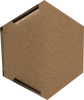 Hatszöglető hullámkarton doboz, Mézes doboz (43x43x80 mm) Hatszöglető hullámkarton doboz, Mézes doboz

Felhasználás: kis üveges méz tárolására  alkalmas, hatszögletű kivitelű, alul-felül nyitható  önzáródós hullámkarton doboz. 

Méret: 43 x 43 x 80 mm

Anyag: B-hullám karton papír (2,5mm)
Színek: barna