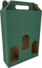 Boros doboz, 3 palackos hullámkarton doboz (245x75x315 mm) Boros doboz, 3 palack tárolására alkalmas önzáródó hullámkarton doboz

Felhasználás: reprezentatív célokra, bor ajándékozásra kiválóan alkalmas, ezen egyszerű kivitelű, elöl nyitott, 3 palack bor tárolására alkalmas önzáródós hullámkarton boros doboz.

Méret: 245 x 75 x 315 mm

Anyag: mikrohullám karton papír
Színek: 
alap: barna, fehér
színes: bordó, fekete, kék, zöld