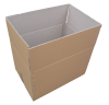 Tető-Fenék-Lapos (TFL) Hullámkarton doboz (240x230x240 mm) Tető-Fenék-Lapos (TFL) Hullámkarton doboz, 
Különféle méretben, és minőségben a különféle méretű és tömegű tárgyak, eszközök biztonságos szállítására és tárolására.

Méretek: 
240x230x240 (mm)

Anyaga:
Hullámkarton, 5 rétegű

Szükség esetén, egyedi méretben, kivitelben és minőségben is.