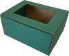 Ablakos (fólia nélkül) tároló doboz (140x110x70 mm) Kis méretű, önzáródó, ablakos (fólia nélkül), hullámkarton tároló doboz felnyitható tetővel

Felhasználás: 
A doboz tetején lévő kivágásnak köszönhetően jól láthatóvá válik a doboz tartalma, így például: aprósüteménynek, édességeknek, ajándék tárgynak, ékszernek, szerelvényeknek egyéb alkatrészeknek kiváló csomagolást nyújt. 
Elérhető fólia nélküli és fóliázott kivitelben is.

Méret: 140 x 110 x 70 mm - ablakos (fólia nélkül) hullámkarton tároló doboz
Kivitel: Fefco 0421

Anyag: mikrohullám karton papír
Színek: 
alap: barna, fehér
színes: bordó, fekete, kék, zöld