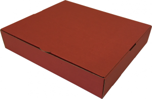 Színes szendvicses doboz (265x230x50 mm) Színes szendvicses, önzáródó, felnyitható tetejű hullámkarton tároló doboz

Felhasználás:  
kisméretű szendvicsek, bagettek, rétesek csomagolására alkalmas színes önzáródós hullámkarton doboz 

Méret: 265 x 230 x 50 (mm) - Színes szendvicses hullámkarton doboz
Kivitel: Fefco 0421

Anyag: mikrohullám karton papír
színek: bordó, fekete, zöld, kék