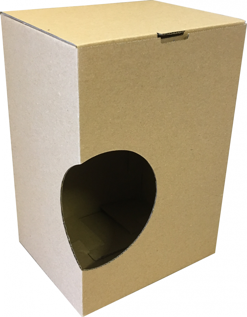 Kis méretű önzáró tároló doboz, lyukkal (113x95x177 mm) Kis méretű, önzáródó, hullámkarton tároló doboz felnyitható tetővel és lyukkal az oldalán

Felhasználás: 
Ajándéktárgyak, szerszámok, szerelvények, egyéb kisméretű tárgyak tárolására alkalmas kisméretű önzáródó hullámkarton tároló doboz.

Méret: 113 x 95 x 177 mm - hullámkarton tároló doboz
Kivitel: Fefco 0215

Anyag: mikrohullám karton papír
Színek: 
alap: barna, fehér
színes: bordó, fekete, kék, zöld
