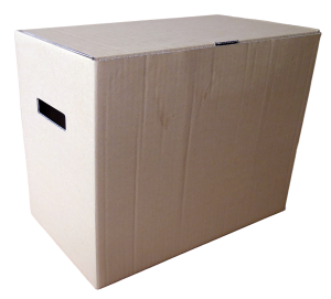 Irattároló doboz, közepes méretű önzáró doboz (400x220x320 mm) Közepes méretű, önzáródó, hullámkarton tároló doboz felnyitható tetővel

Felhasználás: 
Irattárolásra alkalmas közepes méretű önzáródó hullámkarton tároló doboz.

Méret: 400 x 220 x 320 mm - hullámkarton tároló doboz

Anyag: barna - barna 3 rétegű hullám karton papír